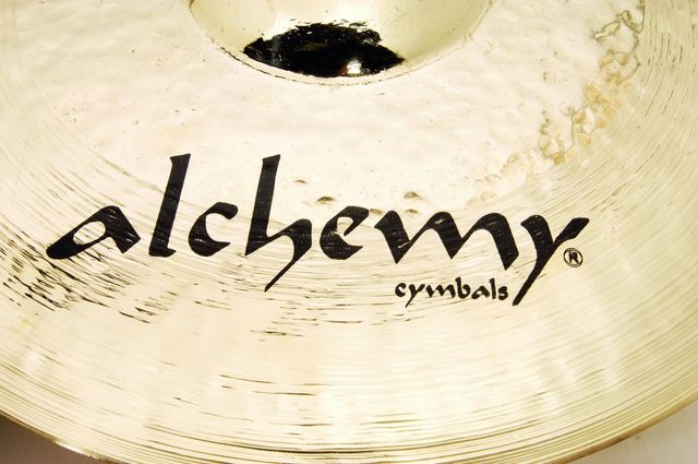 blank The cymbals look great with their brilliant hammered finishes